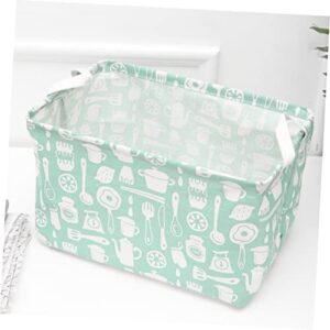 KOMBIUDA Storage Bin Container Decorative Storage Baskets Cloth Storage Bin Closet Book Basket Sundries Organizer Storage Container Sundries Basket Storage Box Fabric Laundry Basket