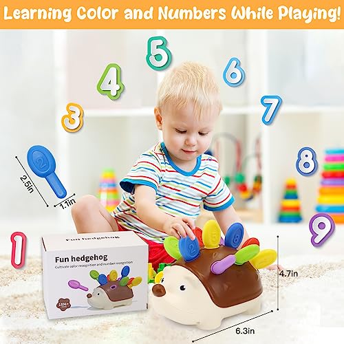 Baby Toys for 1 Year Old Boy Girl,Toddler Toys Fine Motor Skills Games Counting and Sorting,Kids Educational Learning Toys for 1 2 3 Year Old Girls Boys,Toys for Toddlers 1-3 Birthday Gift Outdoor