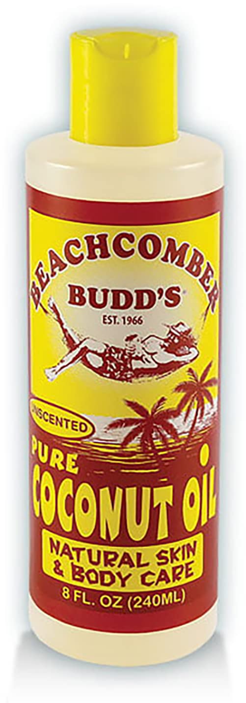 Beachcomber Budd's Pure Coconut Oil 8 oz. Unscented 4 Bottles