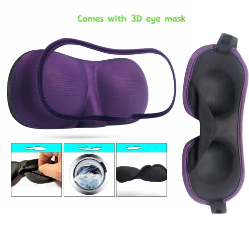 Essential for Children's Airplanes, Children's Airplane Bed, Business Car Child Resting Foot Mats, Children's Waterproof Airplane seat Extender(Black), Comes with 3D Sleep Goggles