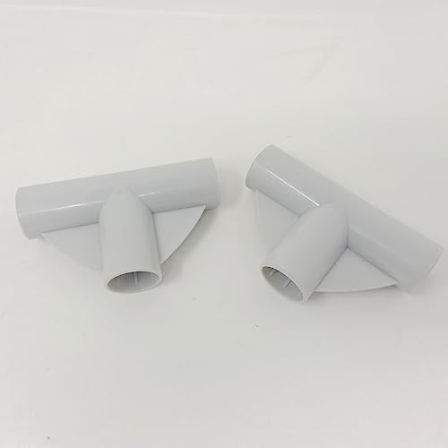 Baby Playpen Parts T-Shaped Joint,Baby Playpen Replacement Connectors, Baby Playpen Accessories for Baby Play Yard (2 Pcs/Diameter2.5cm)