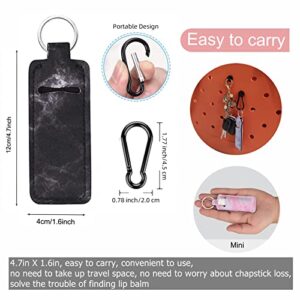 Accessories for Bogg Bag, Key Holder Charms and Lipstick Holder Accessory for Beach Tote Bag - 3 pcs Hanger Charms, 1 pcs Chapstick Holder with Carabiner Clip
