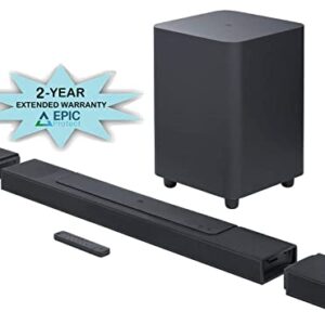 JBL BAR-1000 7.1.4ch Soundbar and Subwoofer with Surround Speakers with an Additional 2 Year Coverage by Epic Protect (2022)