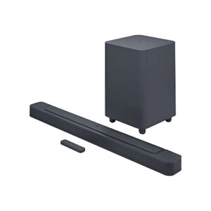 jbl bar-500 5.1ch soundbar and subwoofer with multibeam and dolby atmos with an additional 1 year coverage by epic protect (2023)