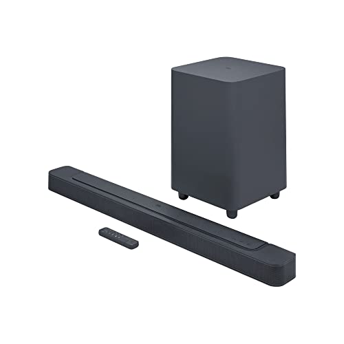 JBL BAR-500 5.1ch Soundbar and Subwoofer with MultiBeam and Dolby Atmos with an Additional 1 Year Coverage by Epic Protect (2023)