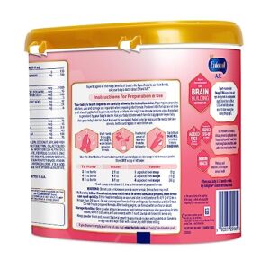 Enfamil A.R. Infant Formula,Clinically Proven to Reduce Reflux & Spit-Up in 1 Week, DHA for Brain Development, Probiotics to Support Digestive & Immune Health, Reusable Powder Tub,19.5 Oz(Pack of 4)