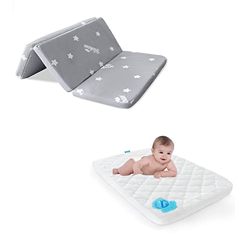 Pack and Play Mattress Topper and Waterproof Pack n Play Mattress Pad Cover