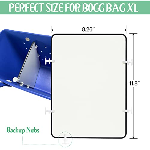 JANSBEN Tray Divider, 2Pcs Tray Insert for Bogg Bag Accessories, Separator and Organizer Partition Board Compatible with Bogg Bag Original X Large Beach Bag Divider Tray