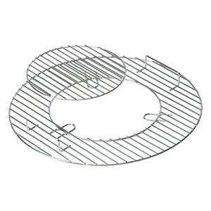 VEVOR 21 inch 22 inch, Round Grates Kettle Charcoal Grill Replacement Parts for Outdoor Cooking, Barbecue Camping, Picnic, Backyard, Silver