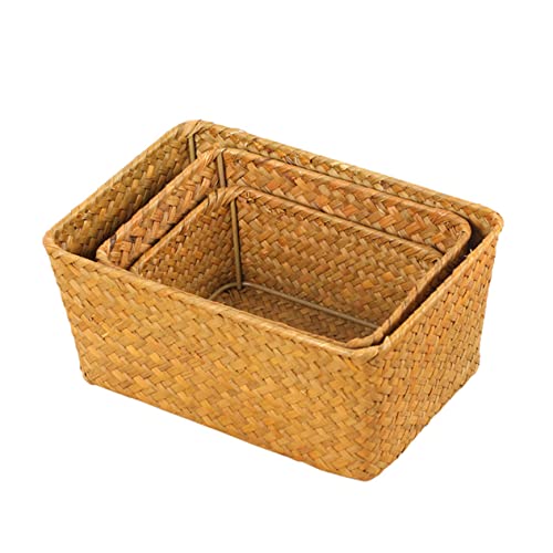 Closet Dresser Box Mini Mini Food Kids Mini Wicker Basket Seagrass Shelf Bins Kids Dressers Storage Box Storage Basket Storage Rack Wooden Bamboo The Basket Woven Baskets