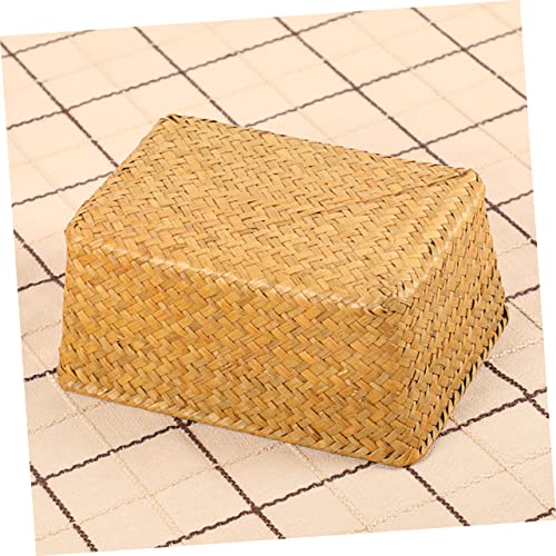 Closet Dresser Box Mini Mini Food Kids Mini Wicker Basket Seagrass Shelf Bins Kids Dressers Storage Box Storage Basket Storage Rack Wooden Bamboo The Basket Woven Baskets