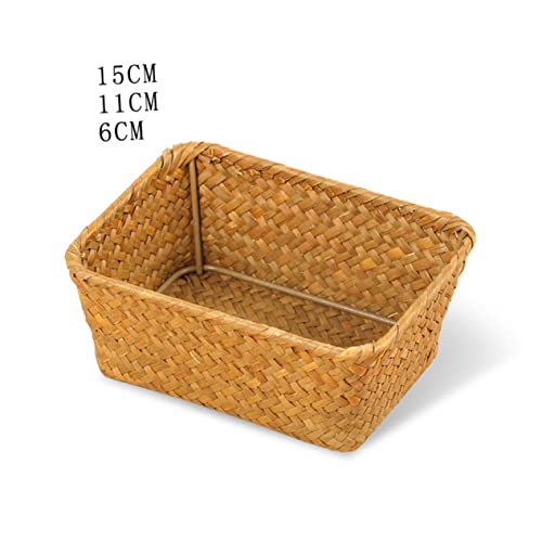 Closet Dresser Box Mini Mini Food Kids Mini Wicker Basket Seagrass Shelf Bins Kids Dressers Storage Box Storage Basket Storage Rack Wooden Bamboo The Basket Woven Baskets