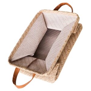 hoement wicker hamper collapsible bin wicker storage baskets wicker baskets fabric clothes box shelf basket clothes organizer storage toy organizer home fabric storage bin storage box