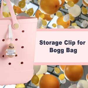 4pcs Hooks for Bogg Bags, Bag Hooks Compatible with Bogg Bag Beach Tote Bag Accessories for Bogg Bags Suitable for Bags Keychains Masks and Sunglasses (2 Black+2 White)