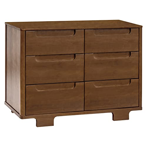 Babyletto Yuzu 6-Drawer Dresser in Natural Walnut, Greenguard Gold Certified