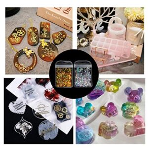 ✪ Handmade Crafts Jewelry Making English Letters Glitter Sequins Nail Art Decorati