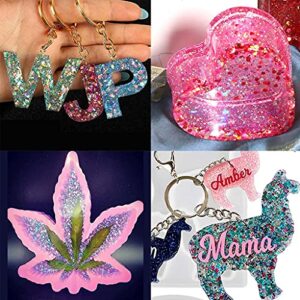 ✪ Various Craft Glitter Powder Suitable for Resin Crafts Body Face and Nails