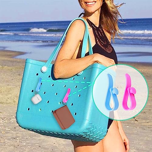 CULASIGN 3Pcs Hooks for Bags, Accessories for Bag, Insert Keychain Holder Charms Organize Valuables for Beach Bag