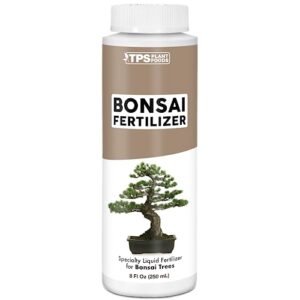 bonsai fertilizer for all bonsai trees, great for root soaks, liquid plant food 8 oz (250ml)