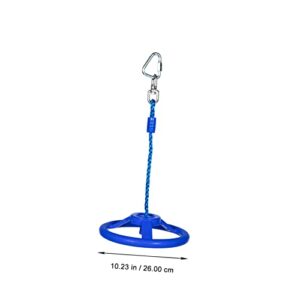 Ninja Wheel Interior Accessories Outdoor Accessories Swing Indoor Backyard Balance Equipment Outdoor Playground Gym Monkey Wheel Indoor Hanging Ring Swing Gym Ring Sports Abs