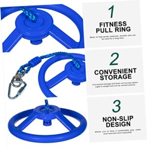 Ninja Wheel Interior Accessories Outdoor Accessories Swing Indoor Backyard Balance Equipment Outdoor Playground Gym Monkey Wheel Indoor Hanging Ring Swing Gym Ring Sports Abs