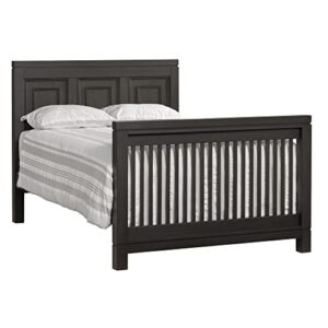 Soho Baby 40088940 Manchester Crib to Full-Size Bed Conversion Kit, Smooth Black Iron Finish, GreenGuard Gold Certified