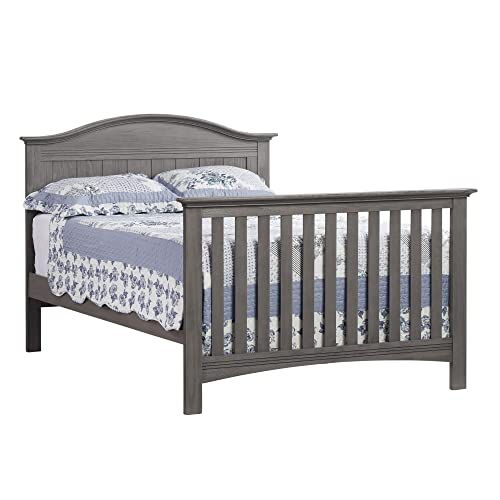 Soho Baby 44088530 Chandler Crib to Full-Size Bed Conversion Kit, Wire Brush Graphite Gray Finish, GreenGuard Gold Certified