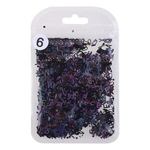 for Sparkle English Letters Glitter Sequins for DIY Crystal UV Epoxy Resin Mold Fillings 3D Holographic Nail Art Decorat-8