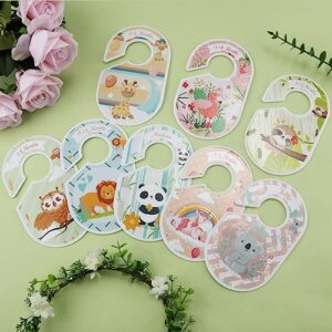 SAVITA 8pcs Baby Clothes Dividers, Nursery Closet Dividers Cute Animals Baby Closet Size Dividers from Newborn to 24 Months Nursery Closet Hanger for Infant Wardrobe