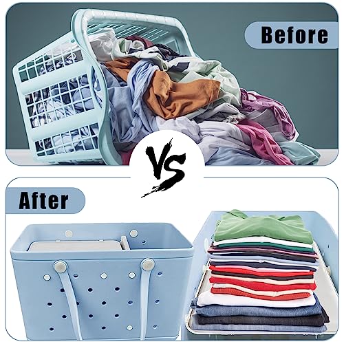 2 PCSDivider Tray for Bogg Bag XL Beach Bag Accessories Organizer Tray Compatible with BOGG BAG Tray Insert for Beach Bag,Organizing Bogg Bags and Divide Space,Help with Organizing your Beach Bag