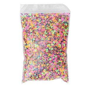 Crafts Sequins, Cosmetic Festival Chunky Glitters DIY Craft Circle Chunky Glitter for Wedding Festival for Household for Nail Salon