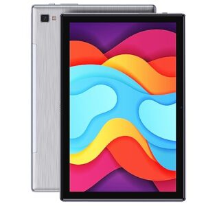 dragon touch 10 inch android tablet - 8gb ram, 128gb, 1tb expandable storage, 10.1" hd display, android 12 tablets, octa core processor, 13mp camera, 2.4ghz & 5g wifi, gps, compatible docking keyboard
