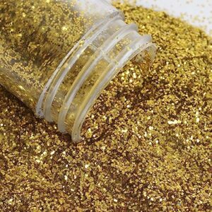 Weddings Parties and Gift Gold Sparkly Glitter Crafts DIY Party Wedding Decorations Projects Sale vngift11439