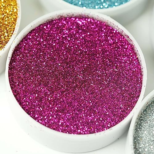 Weddings Parties and Gift 1 lb Fuchsia Sparkly Glitter Crafts DIY Party Wedding Decorations Wholesale vngift11255