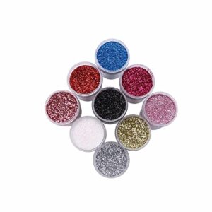 Weddings Parties and Gift Red Sparkly Glitter Crafts DIY Party Wedding Decorations Projects Sale vngift11414