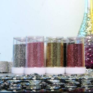 Weddings Parties and Gift Red Sparkly Glitter Crafts DIY Party Wedding Decorations Projects Sale vngift11414