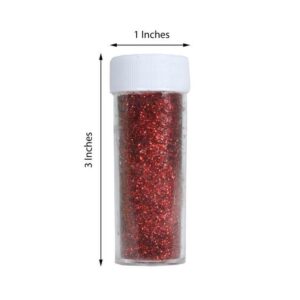 Weddings Parties and Gift Red Sparkly Glitter Crafts DIY Party Wedding Decorations Projects Sale vngift11414