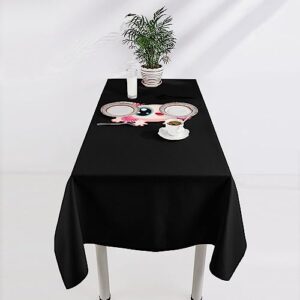 Cute Baby Axolotl Table Cloth Washable Flax Tablecloth Table Cover for Dinner Kitchen Outdoor 55"x110"