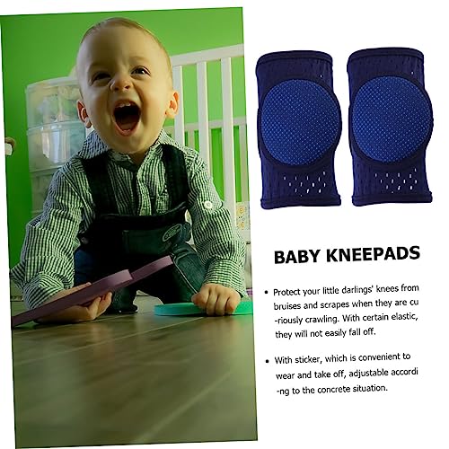 Healifty 3pcs Knee Pads Holder Childrens Socks Summer Socks Knee Pads Infant Knee Protector Compression Knee Support Crawling Protector Crawling Kneepads Knee Cover