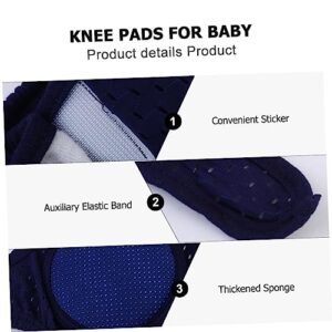 Healifty 3pcs Knee Pads Holder Childrens Socks Summer Socks Knee Pads Infant Knee Protector Compression Knee Support Crawling Protector Crawling Kneepads Knee Cover