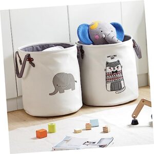 Folding Laundry Basket Kids Laundry Baskets Kids Room Organizers Storage Basket Storage Bucket Laundry Bucket Fold Round Laundry Basket