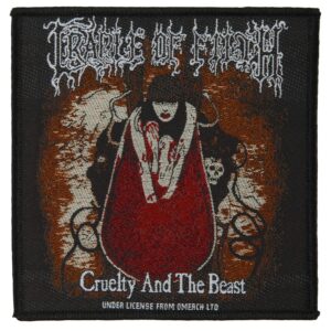 cradle of filth - cruelty and the beast patch