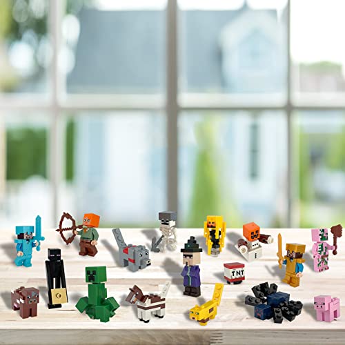 17 Pcs Action Figures Gaming Action Minifigure Building Blocks Mini Figures Toys Game Character Minifigures Kits Collection Display Toy for Kids and Adult as Gifts YCYSJ17