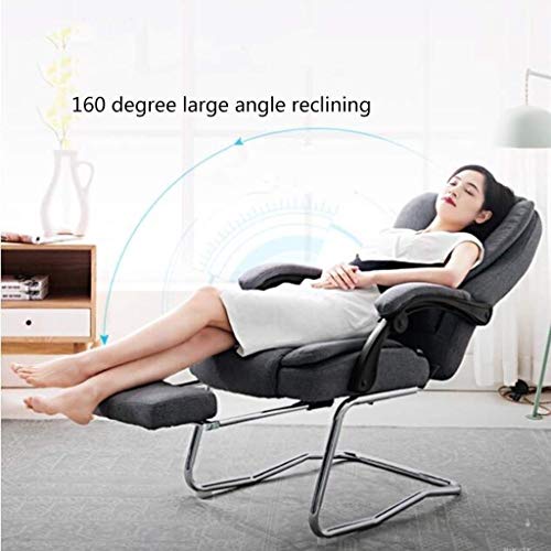 ZHAOLEI High Back Executive Office Chair with Adjustable Tilt Angle-Executive Black Office Chair, Swivel and Tilt, with Extra Thick Padding, Height Adjustment.