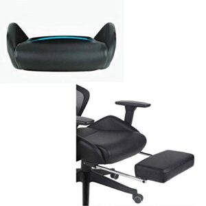 ZHAOLEI Office Chair-High-Back Executive Swivel Office Computer Desk Chair Black with Pewter Finish