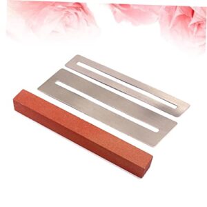 Fret Polish Clean Beam Stone Fretboard Protector Fret Leveling Beam Silk Flakes Grinding Stone Fingerboard Brown Leveling Sanding Fret Polish