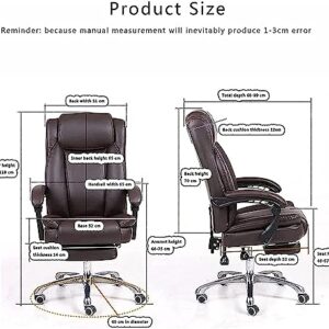 Office Chair Desk Chair Computer Chair Game Chairs for Adults Ergonomic Office Chair Leather Office Chair, Adjustable Tilt Angle, Executive Desk Pc Swivel Chair, Pink Computer Chair