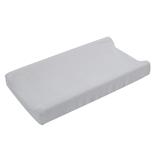 Newborn Baby Diaper Changing Pad Soft Stretchy Muslin Breathable Cover Change Table Cover for Lounger Cover