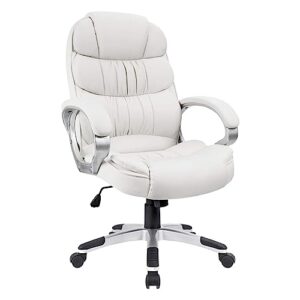 high back executive chair pu leather business manager’s office chair adjustable ergonomic swivel desk chair
