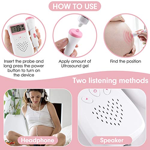 Bags for Baby Heartbeat Monitor Pregnancy Doppler Fetal Heartbeat Accessories